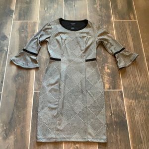 Bell Sleeve Sheath Dress